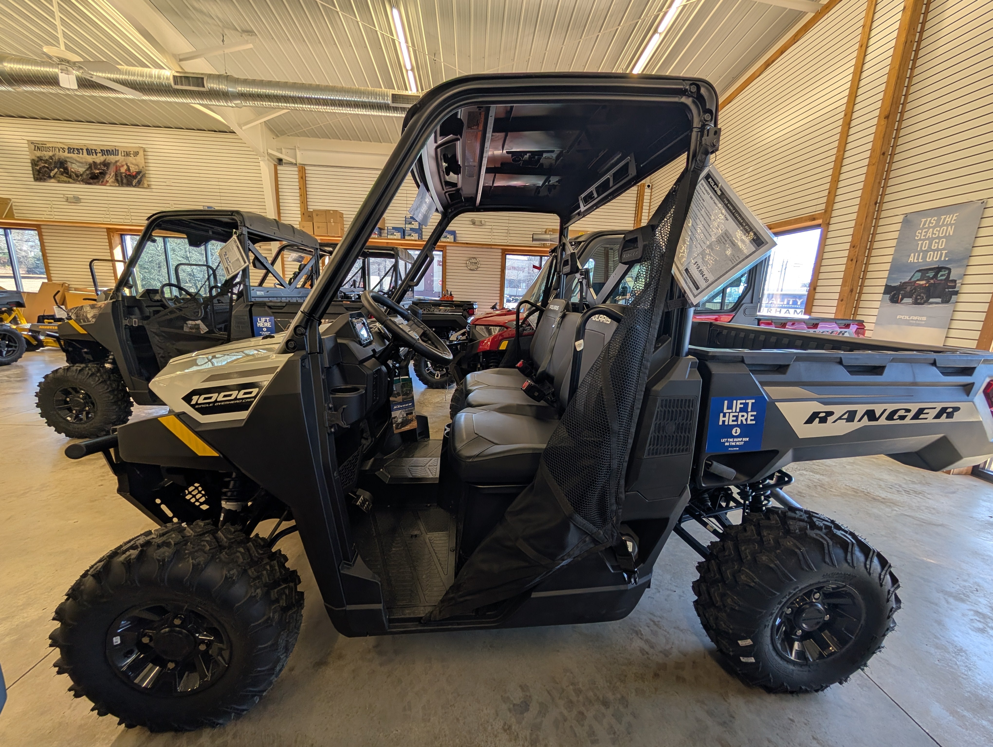 2026 Polaris RANGER 1000 Premium – RANGER Series | ProStar® 1000 Engine | Mirage Beige