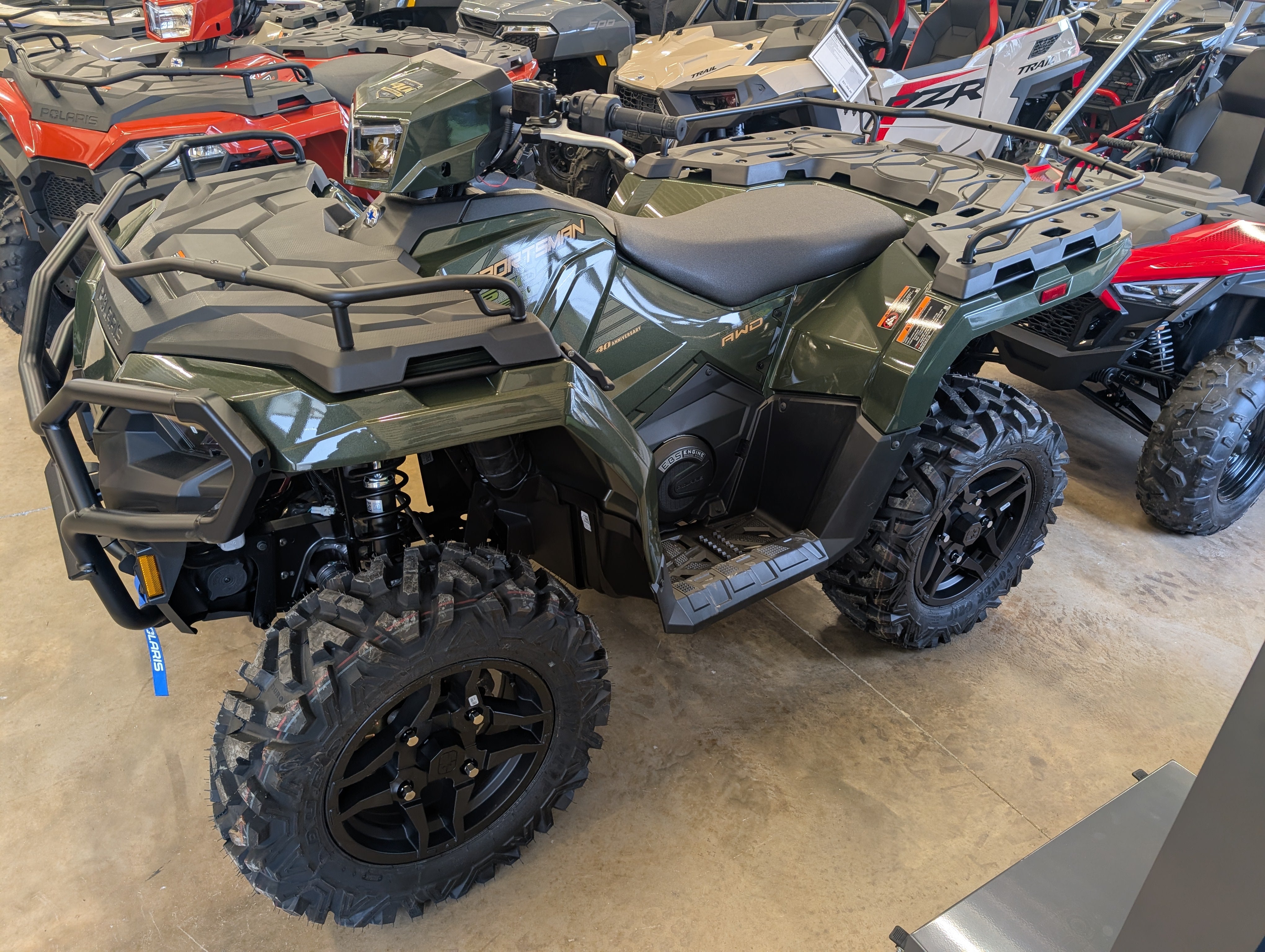 2026 Polaris Sportsman 570 Premium – 40th Anniversary Edition – 570 Series | 567cc ProStar® Engine | Treeline Green Metallic
