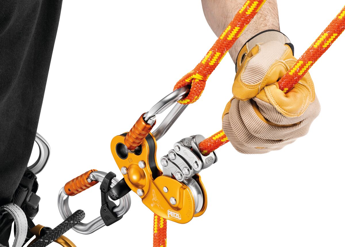 Petzl Control 12.5mm Orange Climbing Rope 45M (147') w/ Spliced Eye