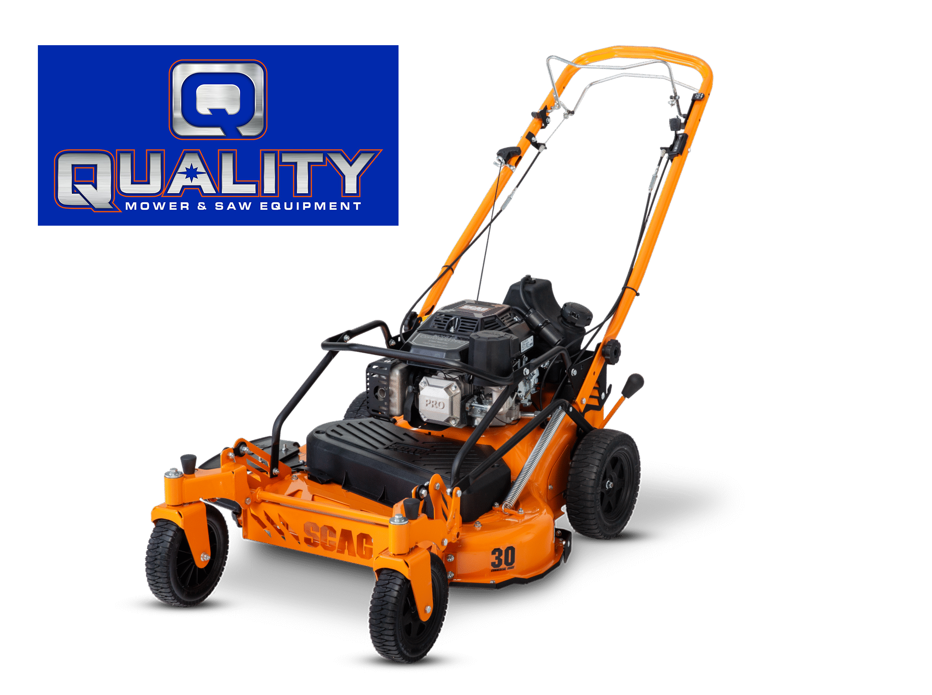 SCAG SFC11-30 Self-Propelled 30" Commercial Walk-Behind Mower w/ BBC and Kohler CV224 Engine