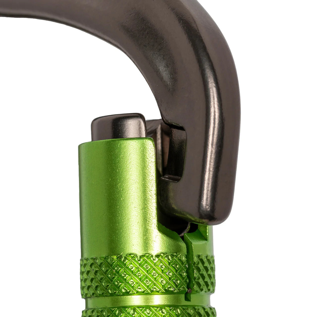 Professional Aluminum Swivel Carabiner - 25kN Triple Lock - Keylock Design
