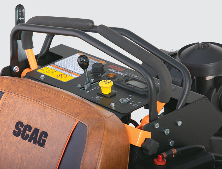 Scag V-Ride XL 61" Commercial Stand-On Mower 38hp Kawasaki FX EFI BLACKOUT