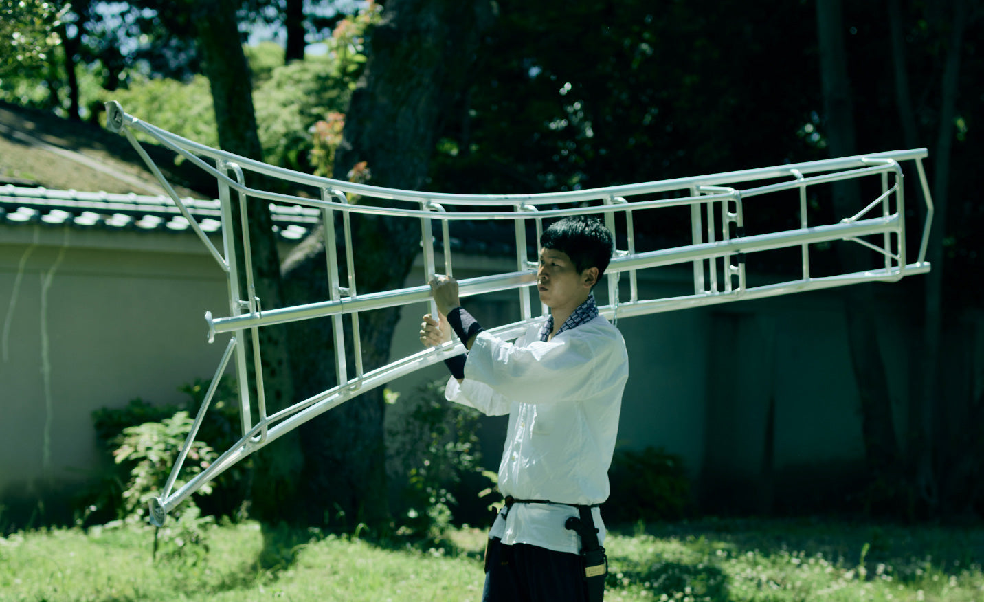 Hasegawa 10 Ft. Tripod, Orchard Ladder (GSC-10AS)