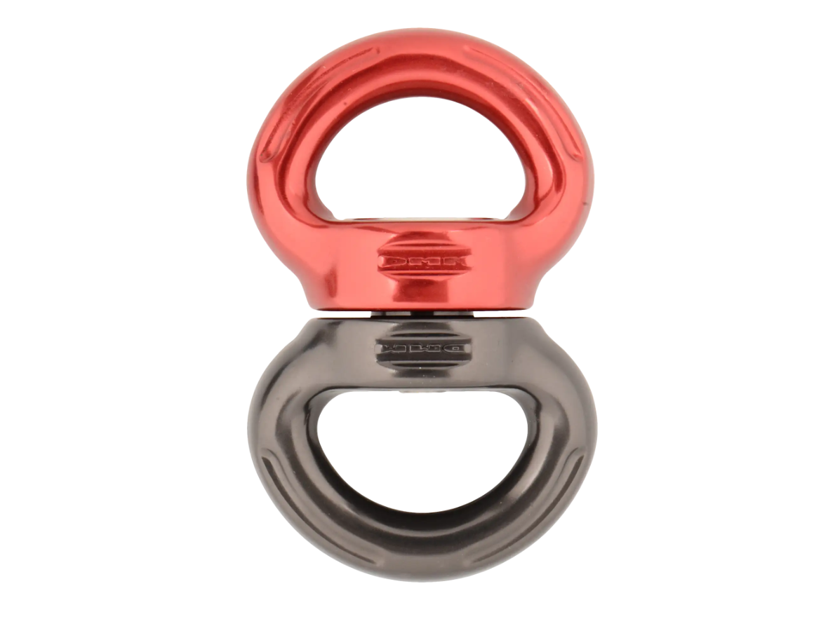 DMM Axis Swivel -- Large -- Titanium/Red