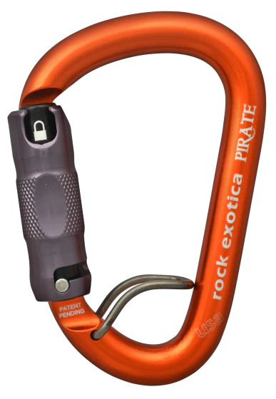 Rock Exotica Pirate WireEye Auto-Lock Carabiner