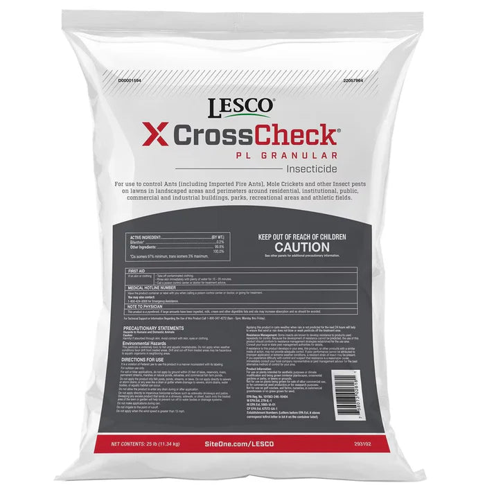 Crosscheck PL Granular Insecticide - 25 lbs.