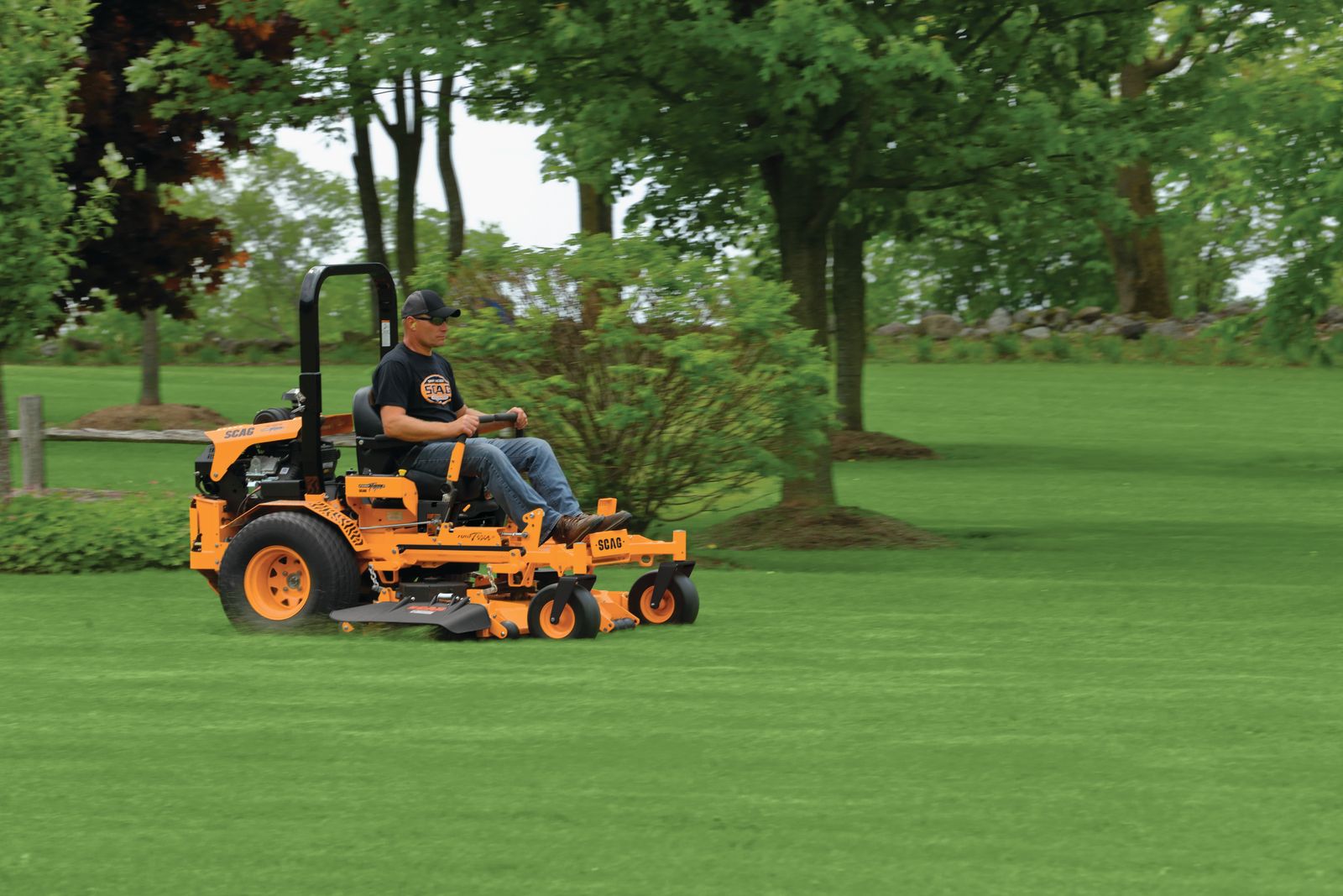Scag Turf Tiger II 61" Commercial Zero-Turn Mower - 38hp Kohler EFI Engine