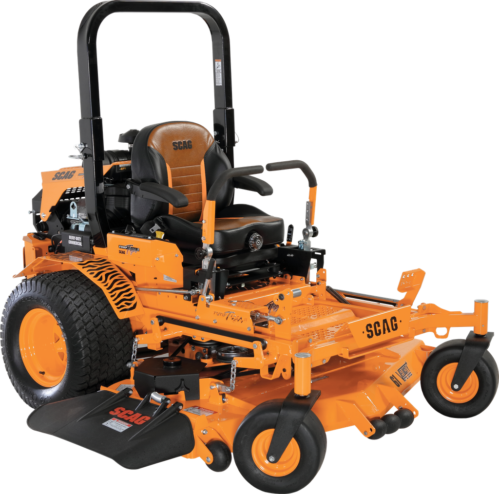 Scag Turf Tiger II 61" Commercial Zero-Turn Mower - 38hp Kohler EFI Engine