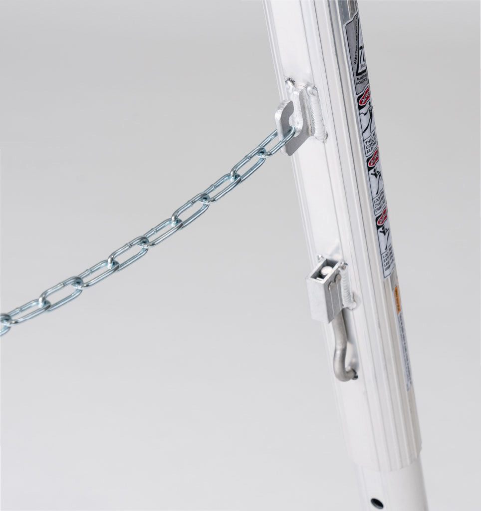 Hasegawa 10 Ft. Aluminum Tripod, Orchard Ladder w/ Platform (GSU-10AS)