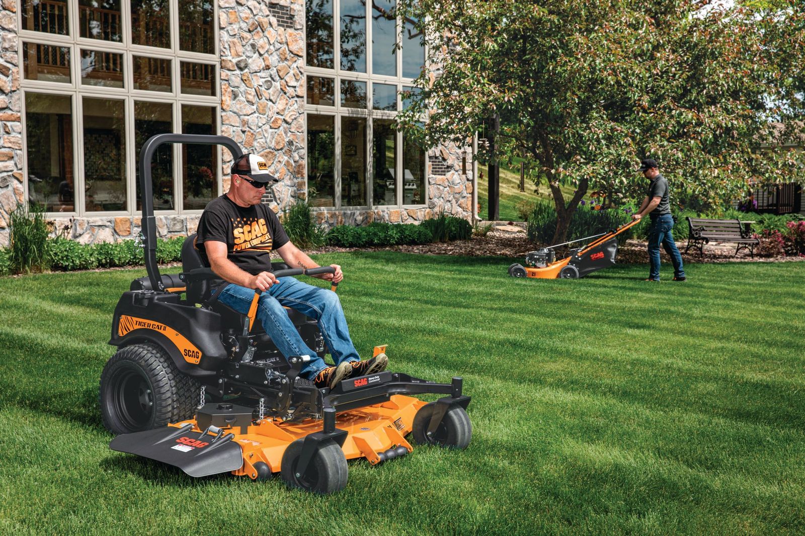 Scag Tiger Cat II 52" Commercial Zero-Turn Mower - 26HP EFI Kawasaki FT Engine