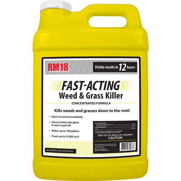RM18 2.5 Gallon Fast-Acting Weed & Grass Killer