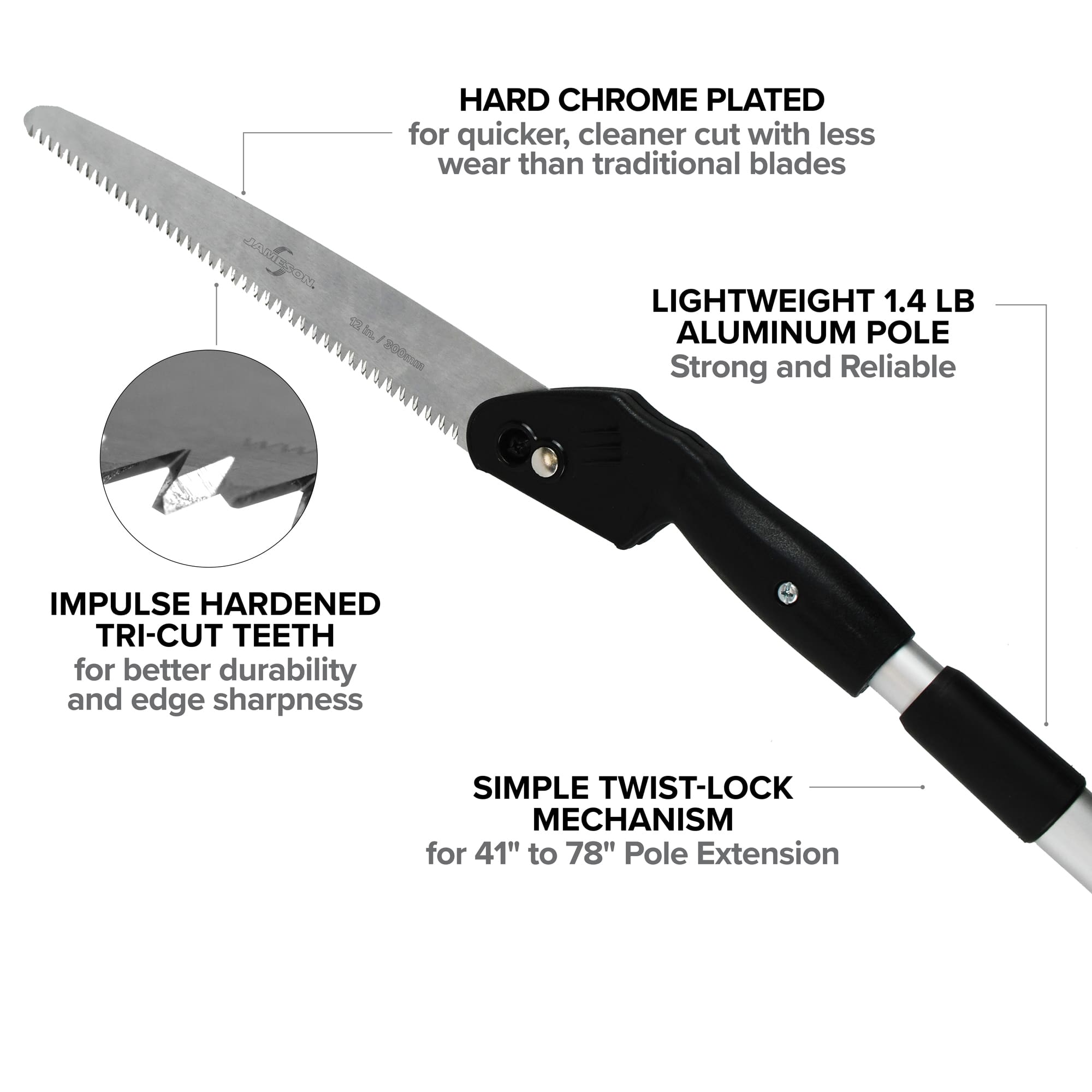 Jameson Barracuda Telescoping Pole Saw
