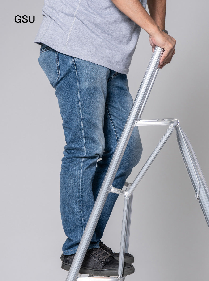 Hasegawa 10 Ft. Aluminum Tripod, Orchard Ladder w/ Platform (GSU-10AS)