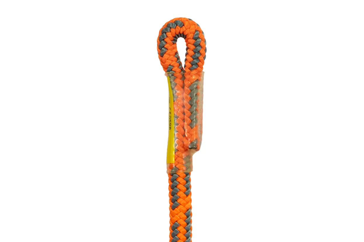 Husqvarna Kalix Climbing Rope - 16 strand 1/2" Dia x 200 ft length - 1 Eye
