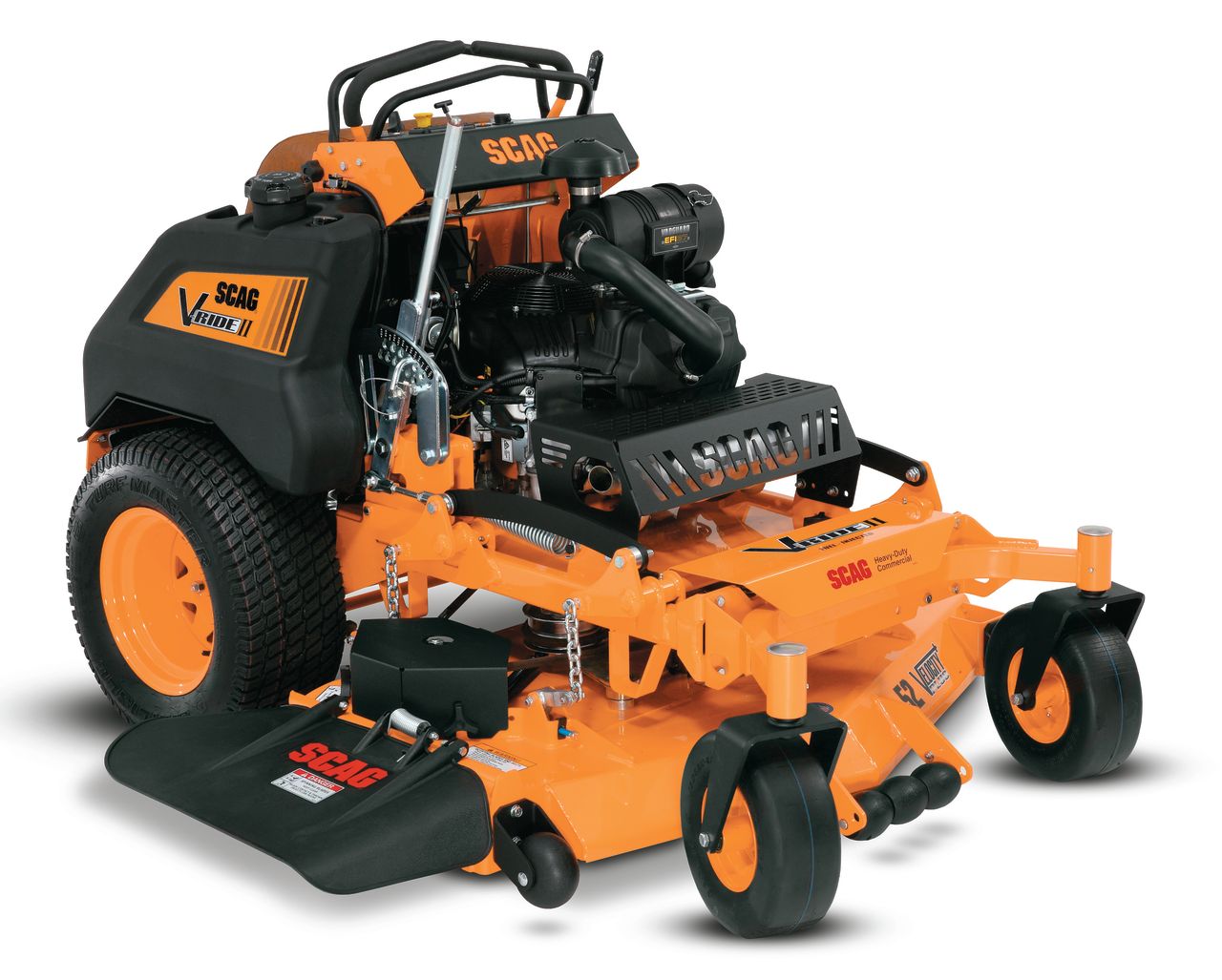 Scag V-Ride II 48" Commercial Stand-On Mower - 22hp Kawasaki FX Engine