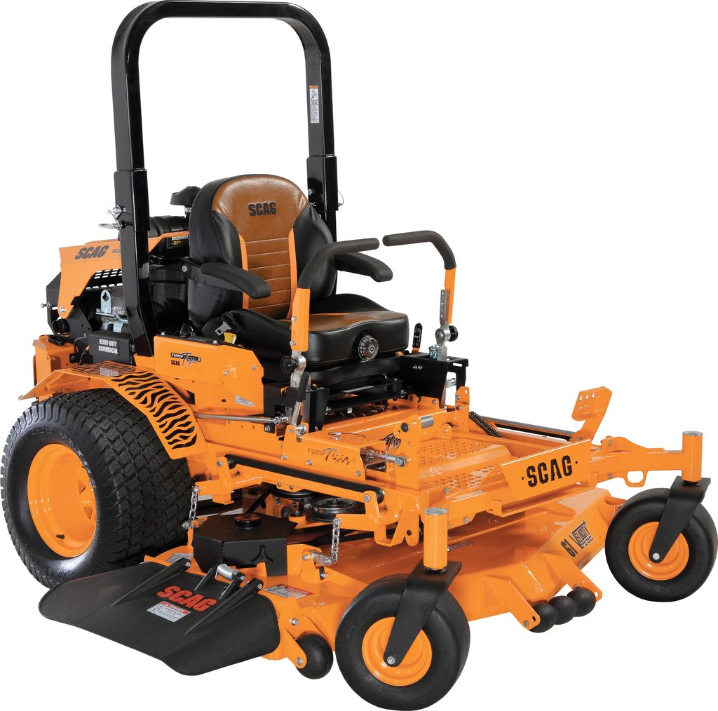 Scag Turf Tiger II 61" Commercial Zero-Turn Mower - 38hp Kohler EFI Engine