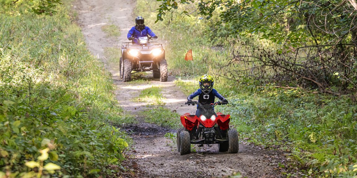 2026 POLARIS Outlaw 110 Indy Red Youth ATV