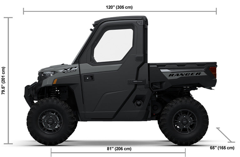 2027 RANGER XP 1000 CAB AVALANCHE GRAY
