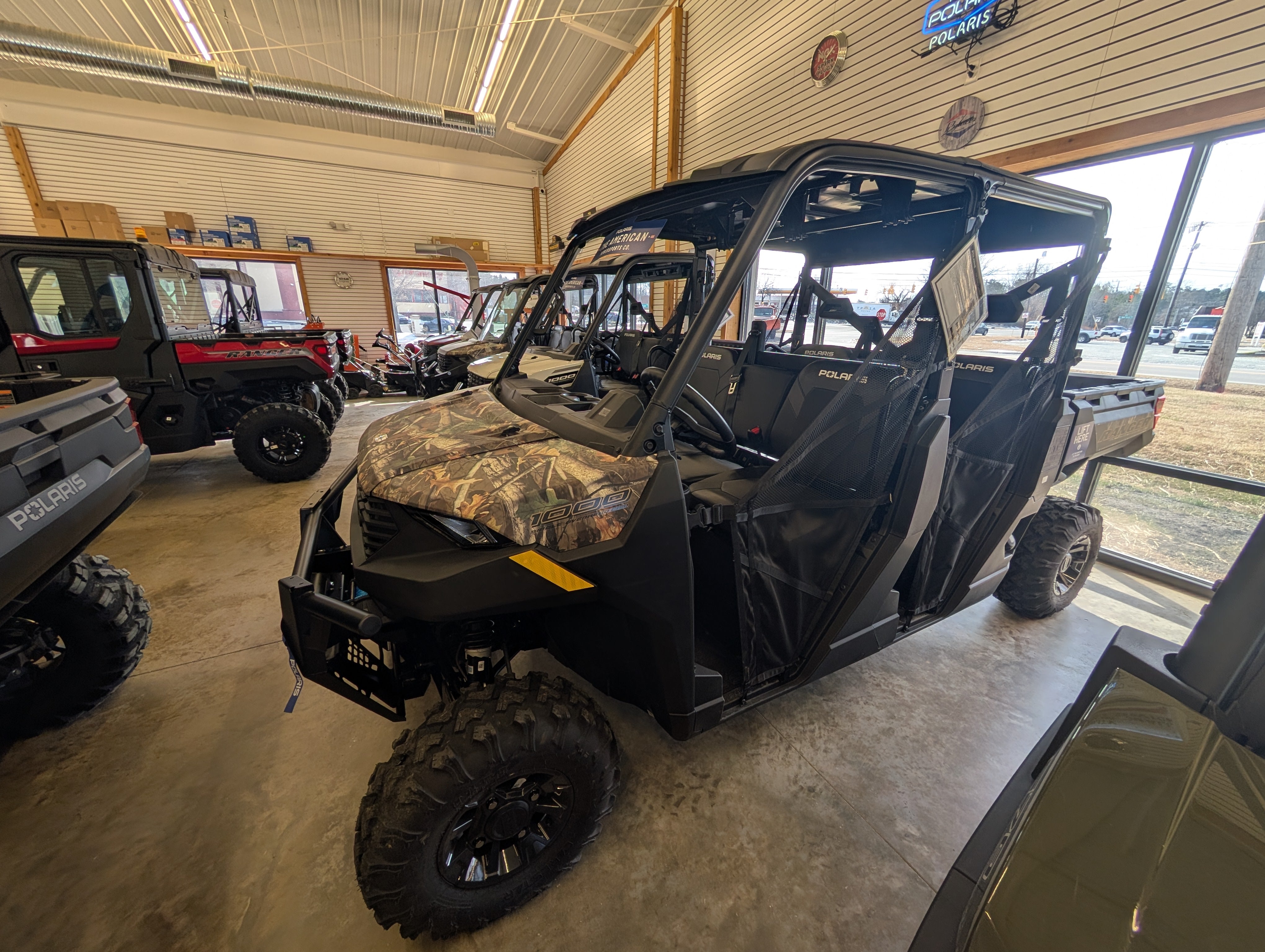 2026 Polaris RANGER CREW 1000 Premium – RANGER Series | ProStar® 1000 Engine | Polaris Pursuit® Camo