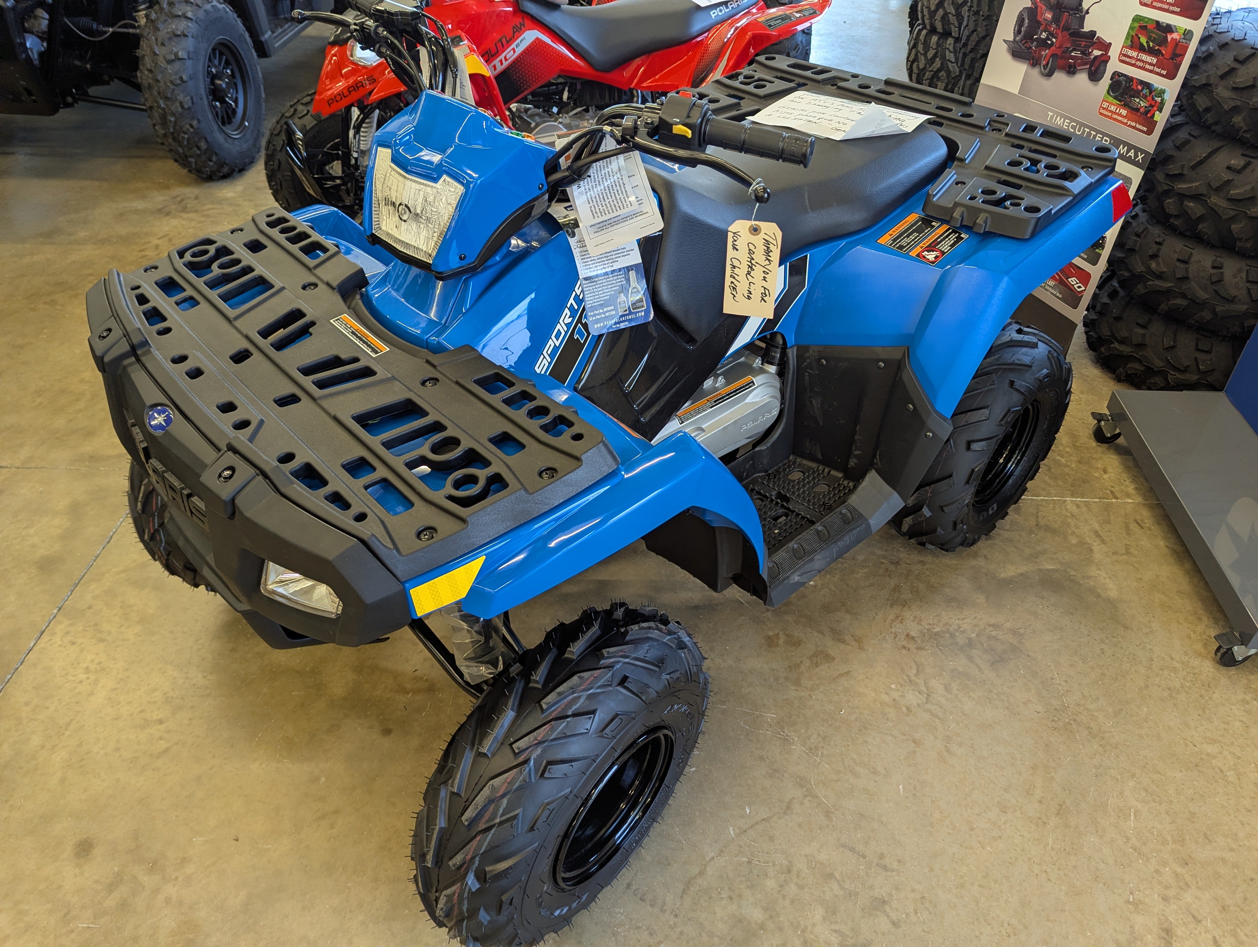 2026 POLARIS Sportsman 110 Velocity Blue Youth ATV