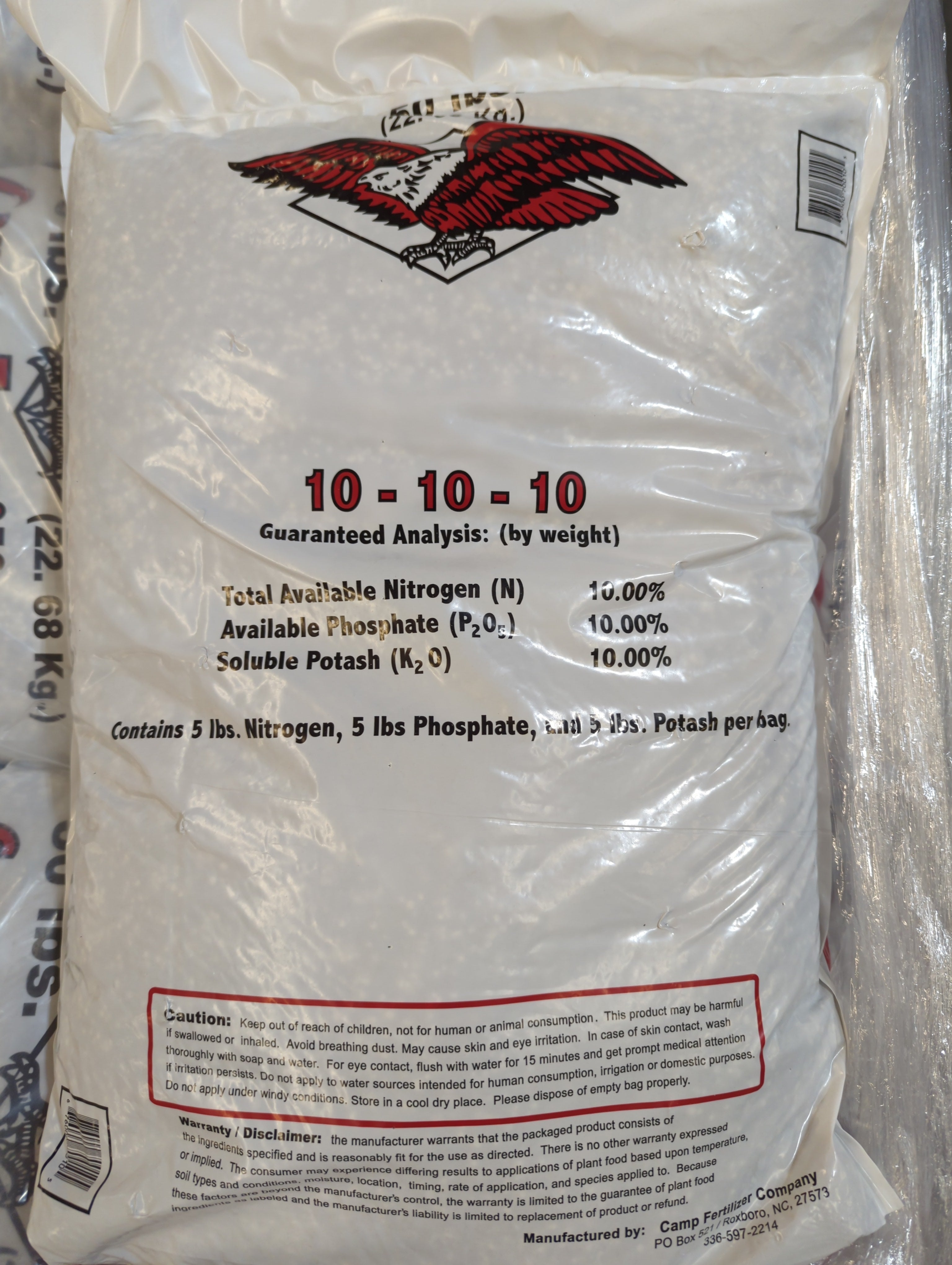 10-10-10 FERTILIZER 50 LB