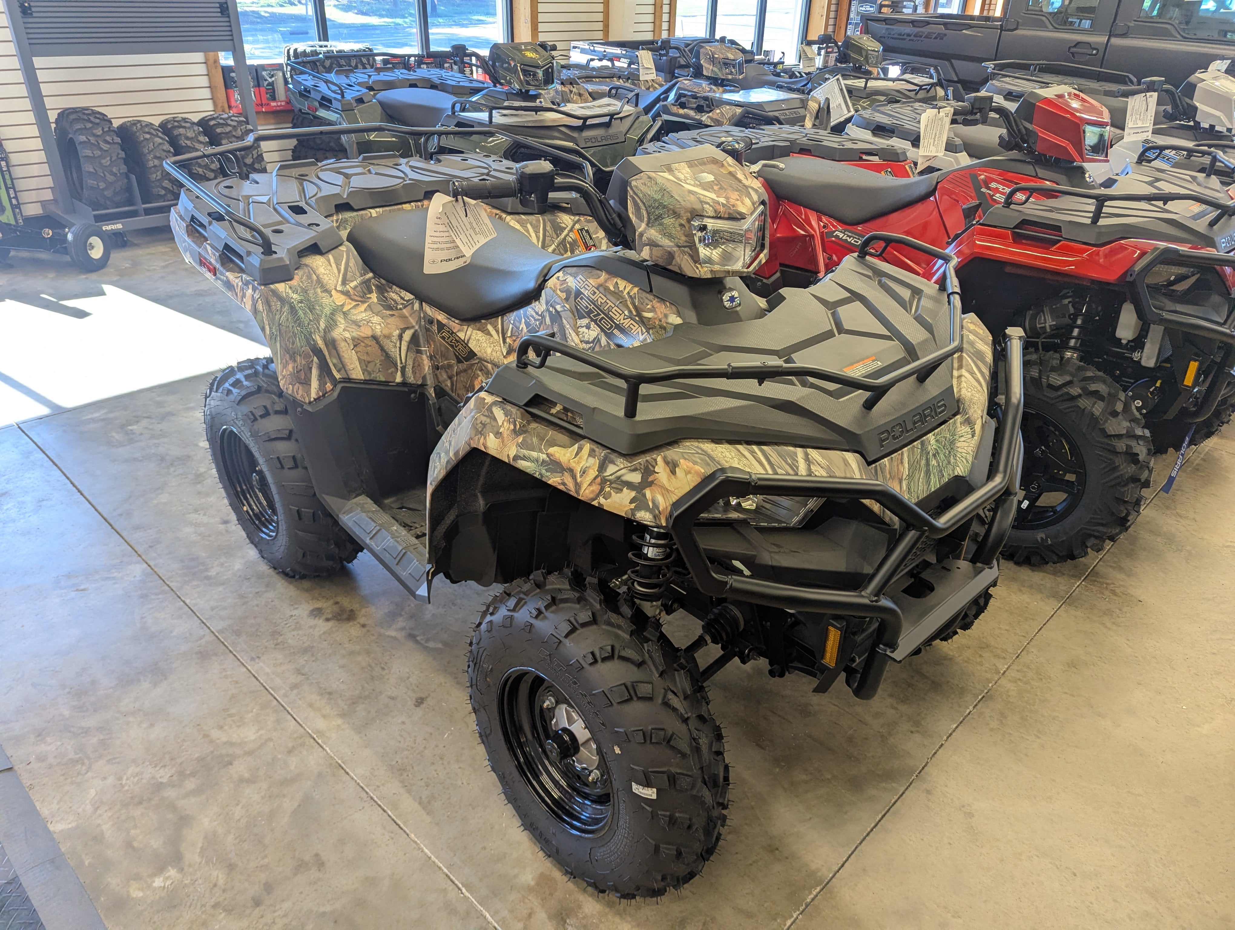 2025 Polaris Sportsman 570 EPS – 570 Series | 567cc ProStar® Engine | Polaris Pursuit® Camo