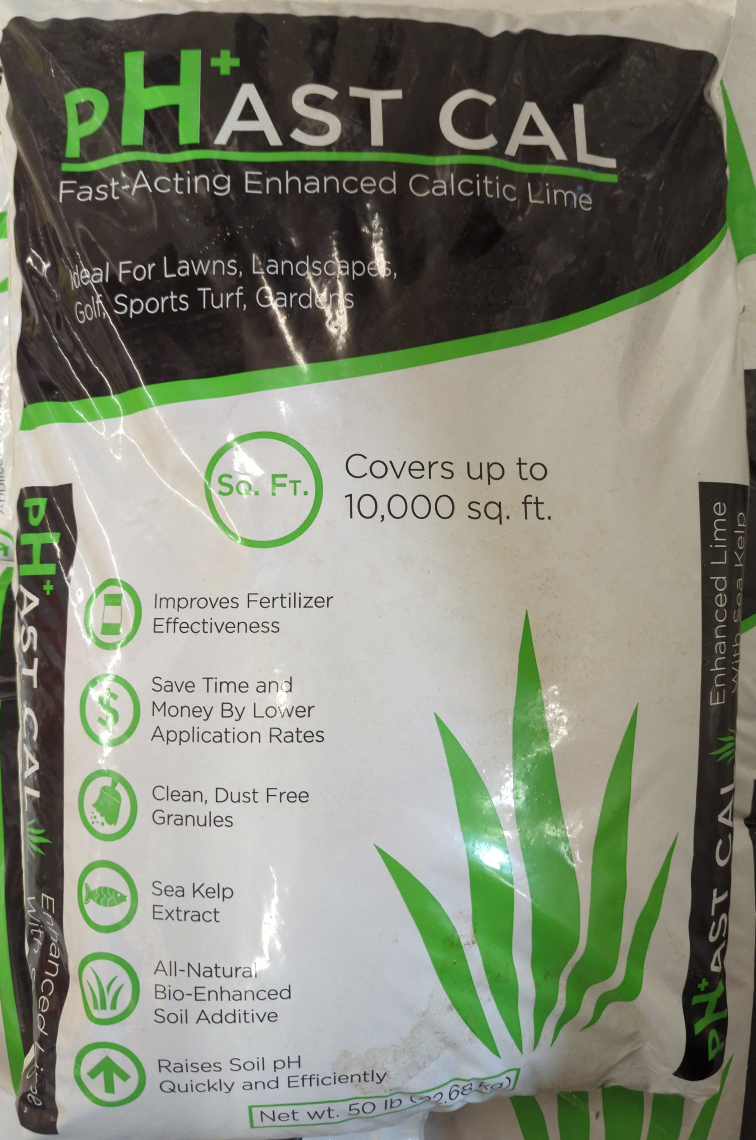 Phast Cal Fast-Acting Enhanced Calcitic Lime 50LB