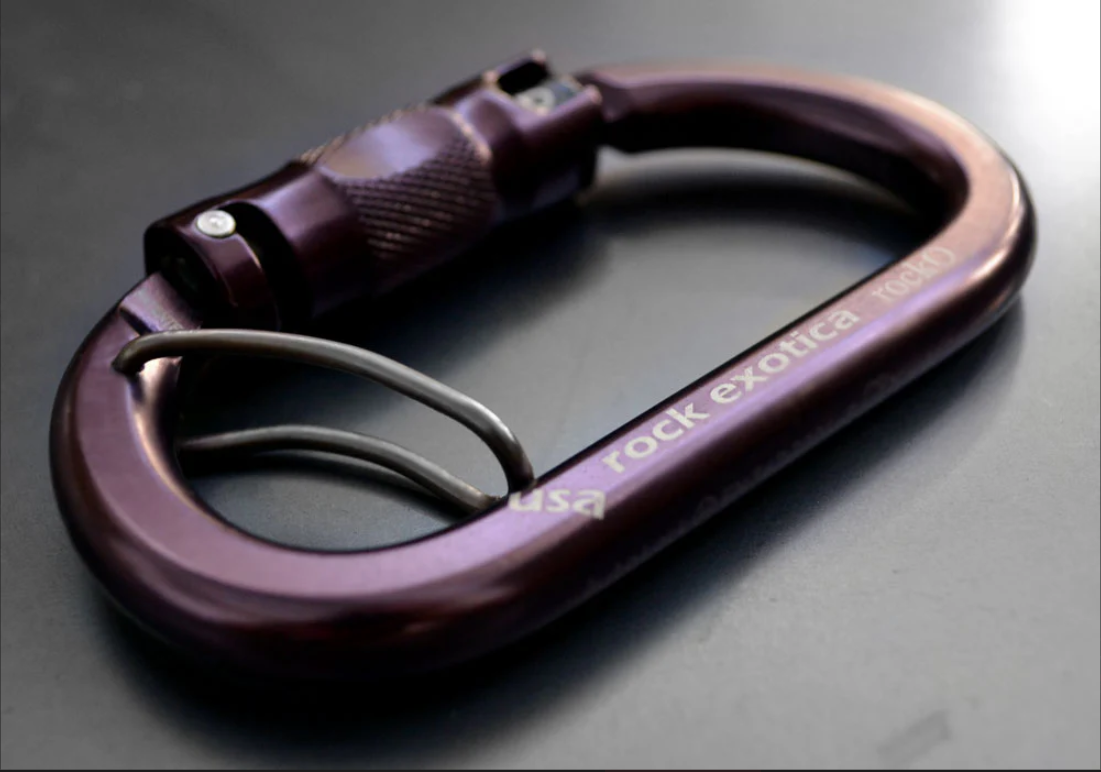 Rock Exotica rockO WireEye Auto-Lock Carabiner