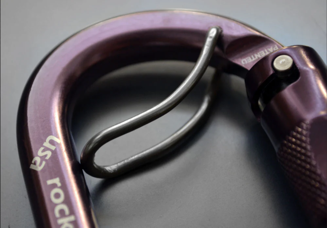 Rock Exotica rockO WireEye Auto-Lock Carabiner