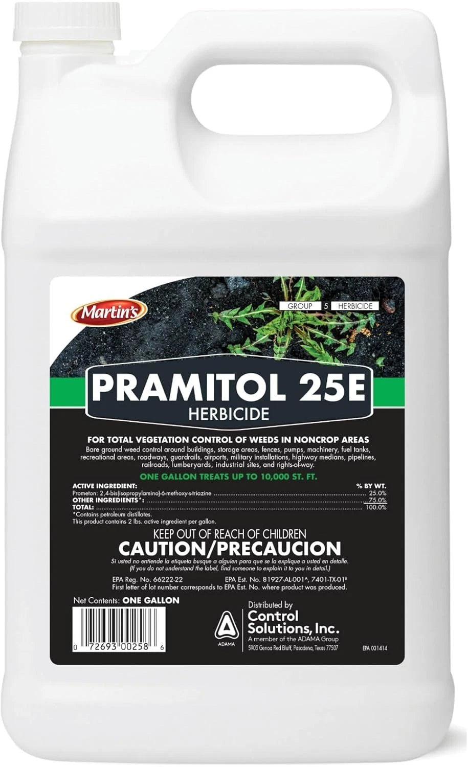 Pramitol 25E Vegetation Herbicide Concentrate 1 gallon