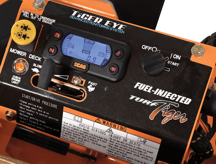 Scag Turf Tiger II 61" Commercial Zero-Turn Mower - 38hp Kohler EFI Engine